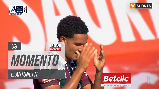 Estrela Amadora, Jogada, L. Antonetti aos 39'