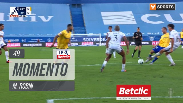Estoril, Jogada, M. Robin aos 49'