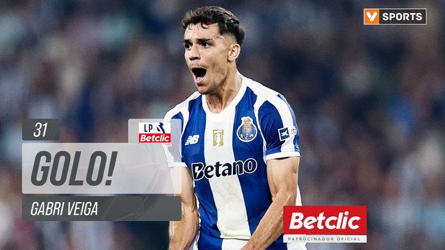 GOLO! FC Porto, Gabri Veiga aos 31', FC Porto 1-0 Benfica