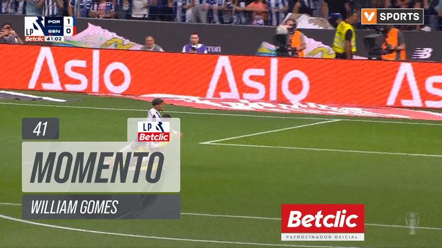FC Porto, Jogada, William Gomes aos 41'