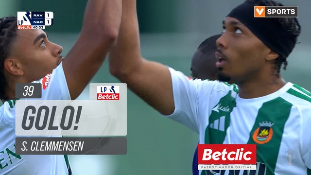 GOLO! Rio Ave, S. Clemmensen aos 39', Rio Ave 1-1 Nacional