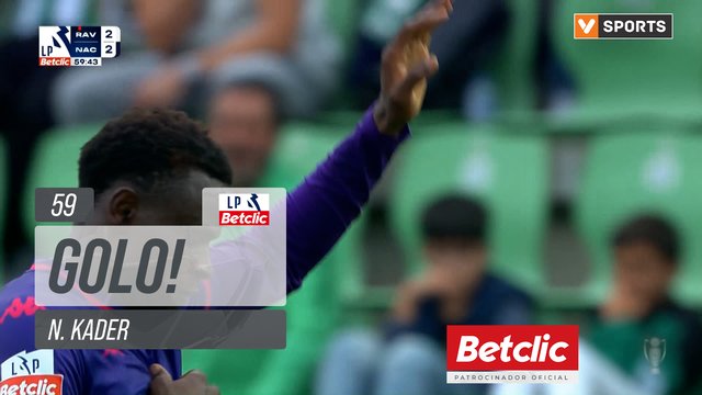 GOLO! Nacional, N. Kader aos 59', Rio Ave 2-2 Nacional