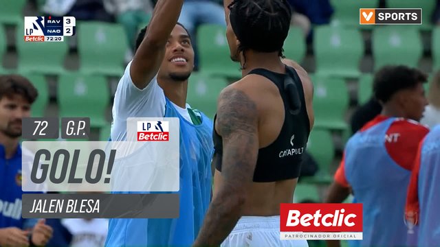 GOLO! Rio Ave, Jalen Blesa aos 72', Rio Ave 3-2 Nacional