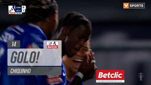 GOLO! Alverca, Chiquinho aos 14', Famalicão 0-1 Alverca