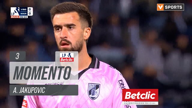 Vitória SC, Jogada, A. Jakupovic aos 3'