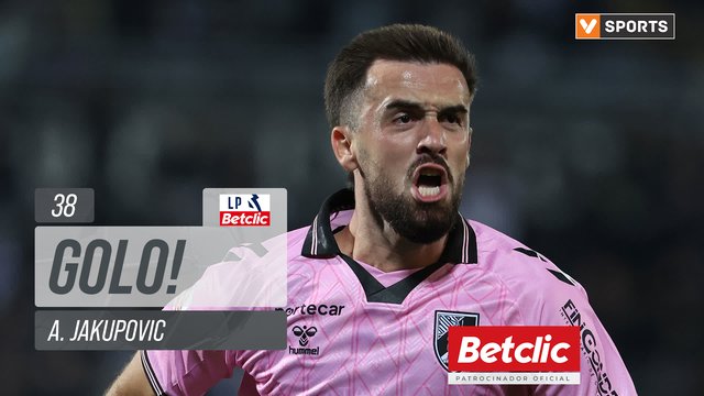 GOLO! Vitória SC, A. Jakupovic aos 38', Vitória SC 1-0 Marítimo