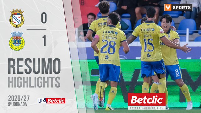 Resumo: FC Alverca 0-1 FC Arouca
