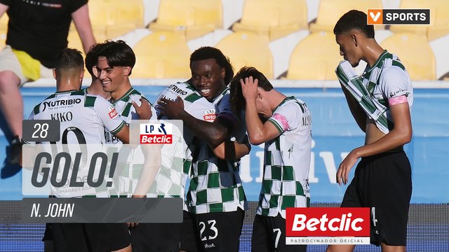 GOLO! Moreirense, N. John aos 28', Estoril 0-3 Moreirense