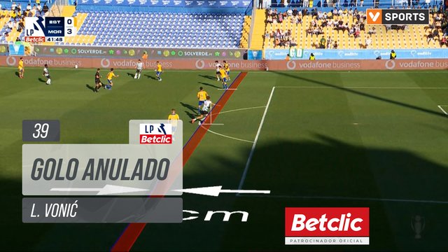 Moreirense, Golo Anulado, L. Vonić aos 39'