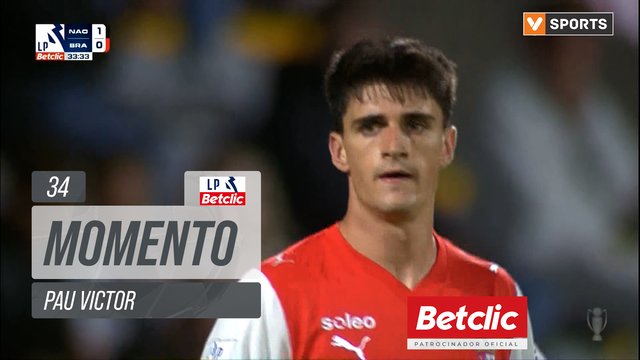Braga, Jogada, Pau Victor aos 34'
