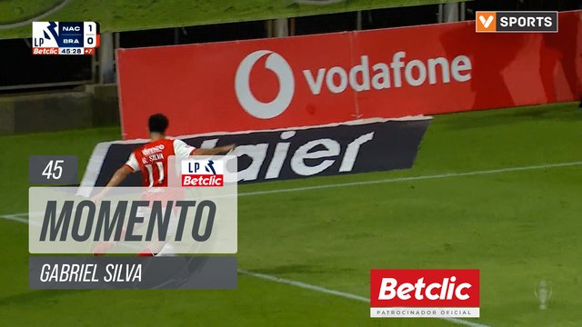 Braga, Jogada, Gabriel Silva aos 45'