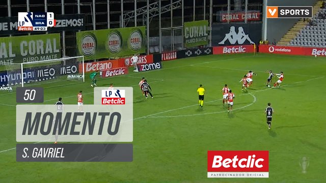 Nacional, Jogada, S. Gavriel aos 50'