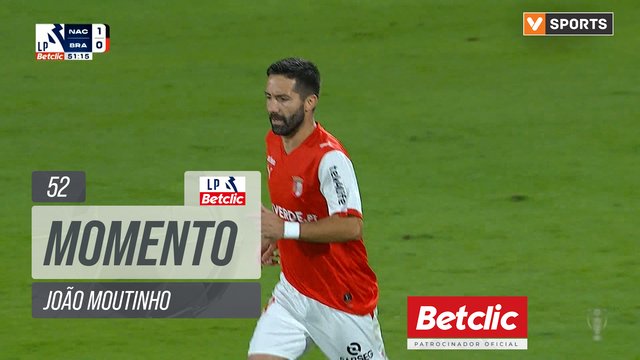 Braga, Jogada, João Moutinho aos 52'