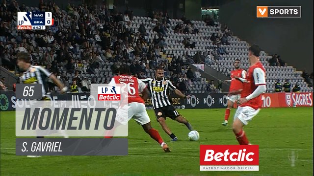 Nacional, Jogada, S. Gavriel aos 65'