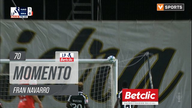 Braga, Jogada, Fran Navarro aos 70'