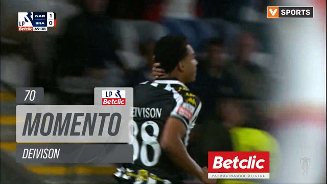Nacional, Jogada, Deivison aos 70'