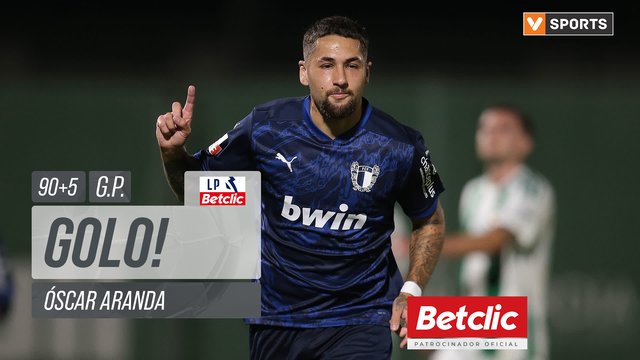 GOLO! Famalicão, Óscar Aranda aos 90'+5', Rio Ave 0-4 Famalicão