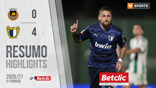 Liga Portugal Betclic (9ªJ): Resumo Rio Ave 0-4 Famalicão