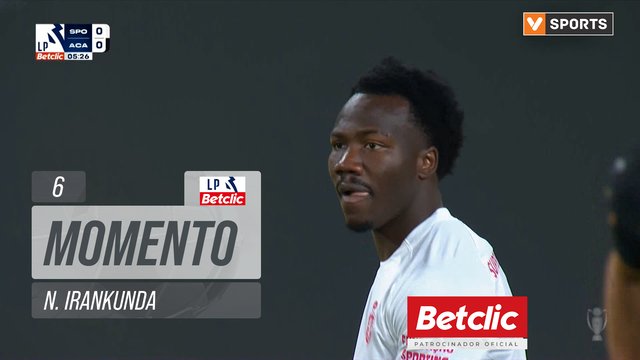 Sporting, Jogada, N. Irankunda aos 6'