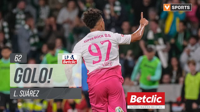 GOLO! Sporting, L. Suárez aos 62', Sporting 1-1 Académico