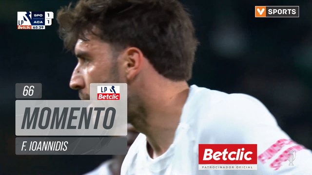 Sporting, Jogada, F. Ioannidis aos 66'
