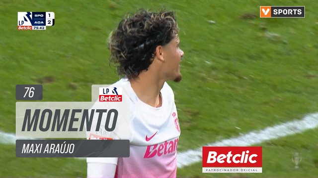 Sporting, Jogada, Maxi Araújo aos 76'