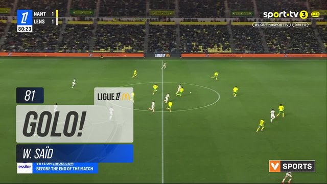 GOLO! Lens, W. Saïd aos 81', Nantes 1-2 Lens