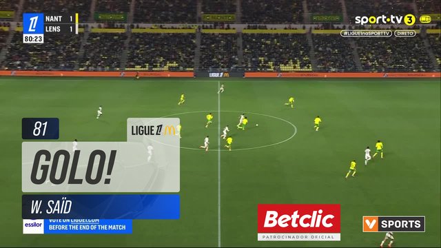 GOLO! Lens, W. Saïd aos 81', Nantes 1-2 Lens