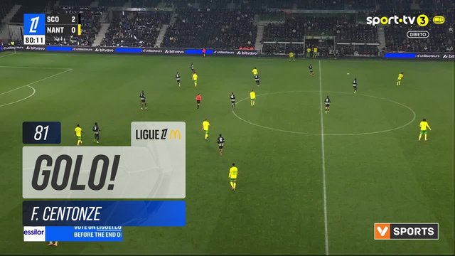 GOLO! Nantes, F. Centonze aos 81', Angers 2-1 Nantes