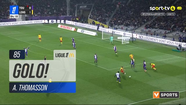 GOLO! Lens, A. Thomasson aos 85', Toulouse 0-2 Lens