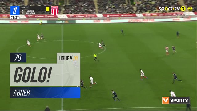 GOLO! Lyon, Abner aos 79', Monaco 1-3 Lyon