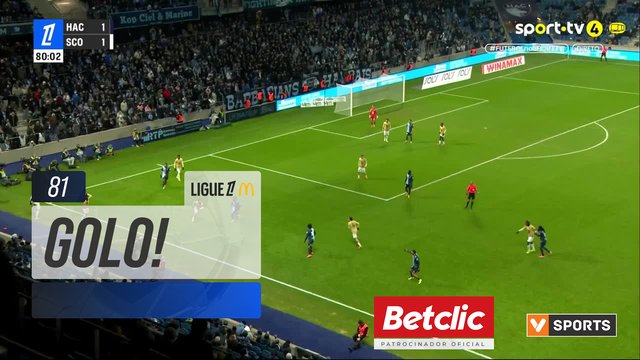 Ligue 1 (17ª Jornada): Resumo Le Havre 2-1 Angers