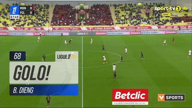 GOLO! Lorient, B. Dieng aos 68', Monaco 0-1 Lorient