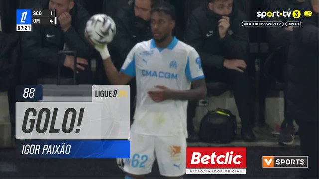 GOLO! Marselha, Igor Paixão aos 88', Angers 1-5 Marselha