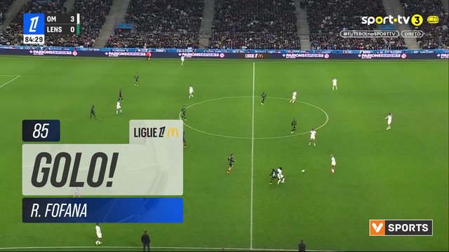 GOLO! Lens, R. Fofana aos 85', Marselha 3-1 Lens