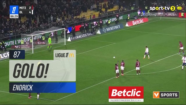 GOLO! Lyon, Endrick aos 87', Metz 2-5 Lyon