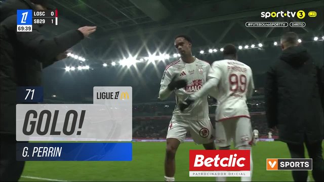 GOLO! Lille, G. Perrin aos 71', Lille 1-1 Brest