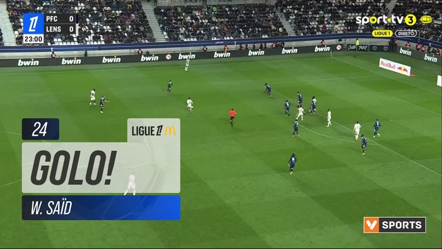GOLO! Lens, W. Saïd aos 24', Paris FC 0-1 Lens
