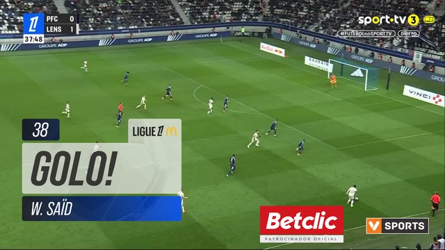 GOLO! Lens, W. Saïd aos 38', Paris FC 0-2 Lens
