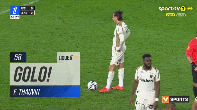 GOLO! Lens, F. Thauvin aos 58', Paris FC 0-3 Lens
