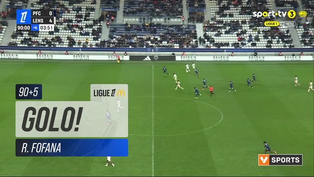 GOLO! Lens, R. Fofana aos 90'+5', Paris FC 0-5 Lens