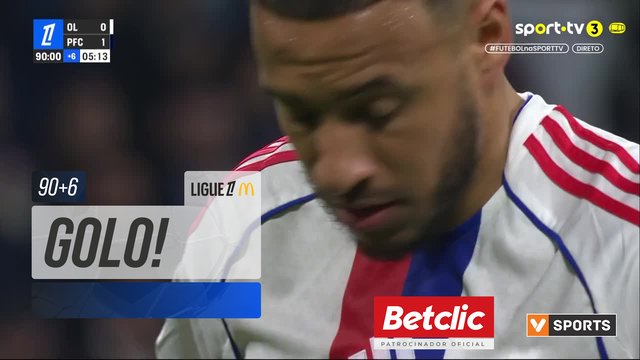 GOLO! Lyon aos 90'+6', Lyon 1-1 Paris FC