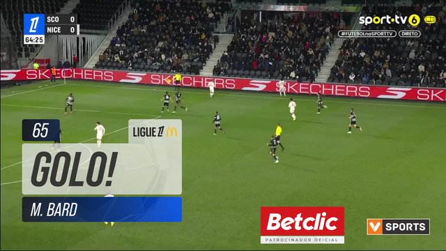 GOLO! Nice, M. Bard aos 65', Angers 0-1 Nice