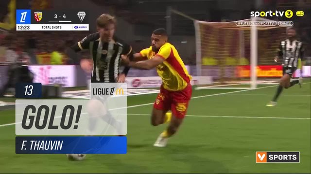 GOLO! Lens, F. Thauvin aos 13', Lens 1-0 Angers