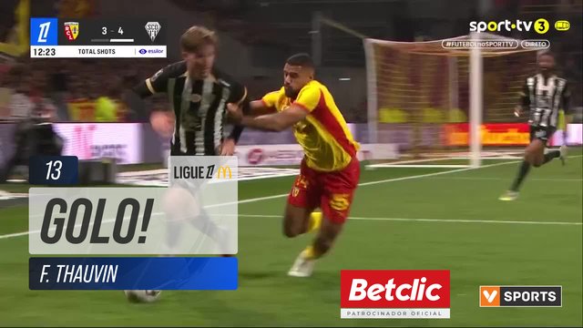GOLO! Lens, F. Thauvin aos 13', Lens 1-0 Angers