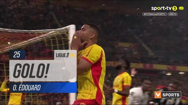 GOLO! Lens, O. Édouard aos 25', Lens 2-0 Angers