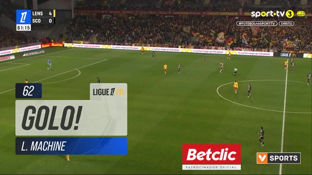 GOLO! Angers, L. Machine aos 62', Lens 4-1 Angers