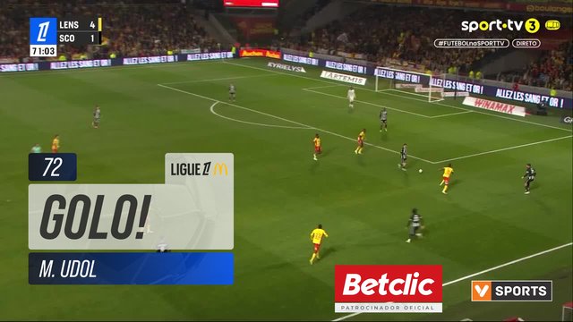 GOLO! Lens, M. Udol aos 72', Lens 5-1 Angers