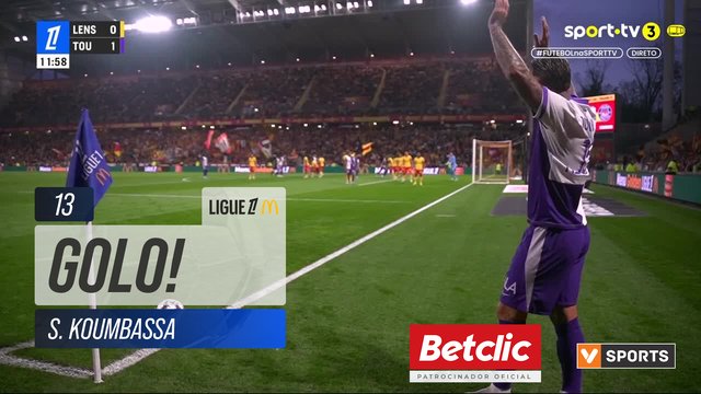 GOLO! Toulouse, S. Koumbassa aos 13', Lens 0-2 Toulouse