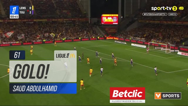 GOLO! Lens, Saud Abdulhamid aos 61', Lens 1-2 Toulouse